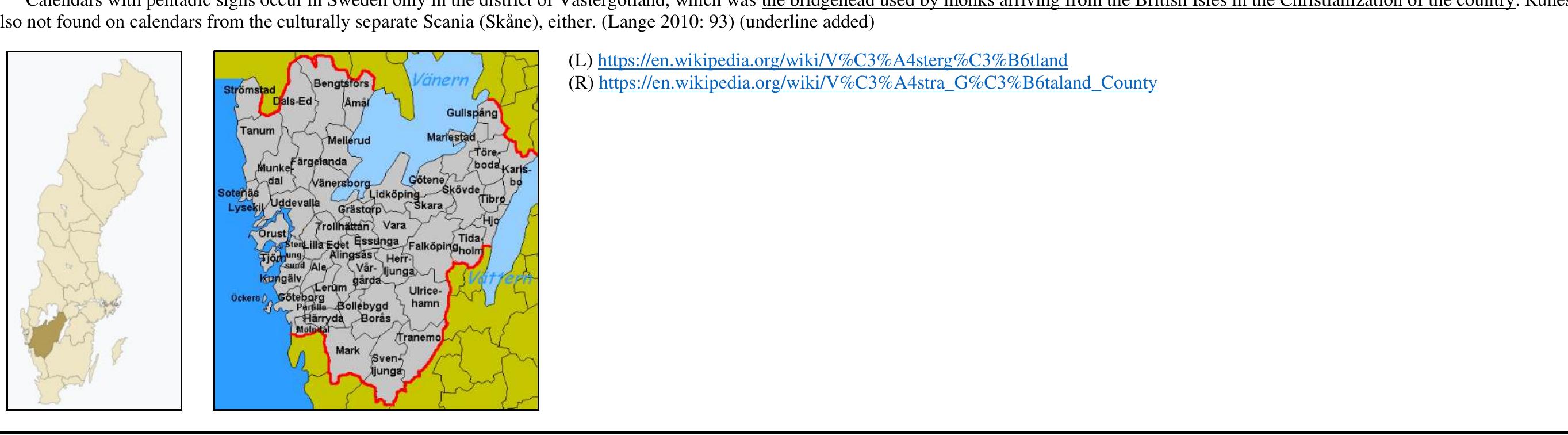 Lange, Tadeusz W. “The Scandinavian Clog Calendar at the Jagiellonian University Museum.” Opuscula Musealia Volume 18 (2010): 91-101. 