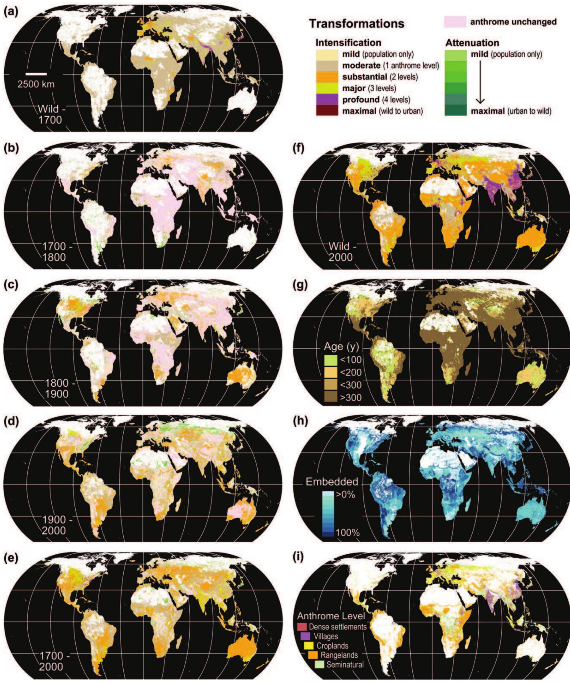 (PDF) Anthropogenic transformation of the biomes, 1700 to 2000
