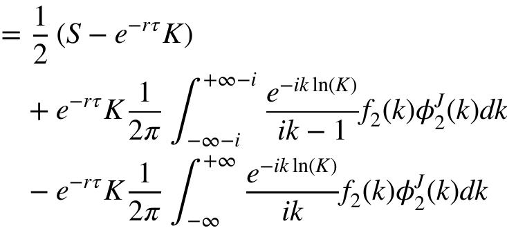 using the residue theorem, where for practical reasons, we want k = k, + ik; to be such that 0 < k; < | 