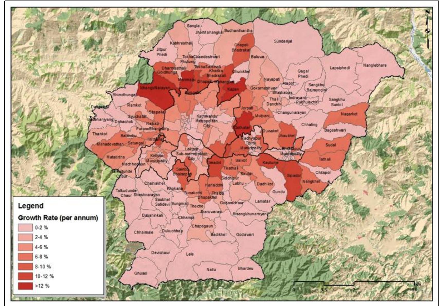 Figure 2 - from Nepal - Kathmandu Valley Urban Policy