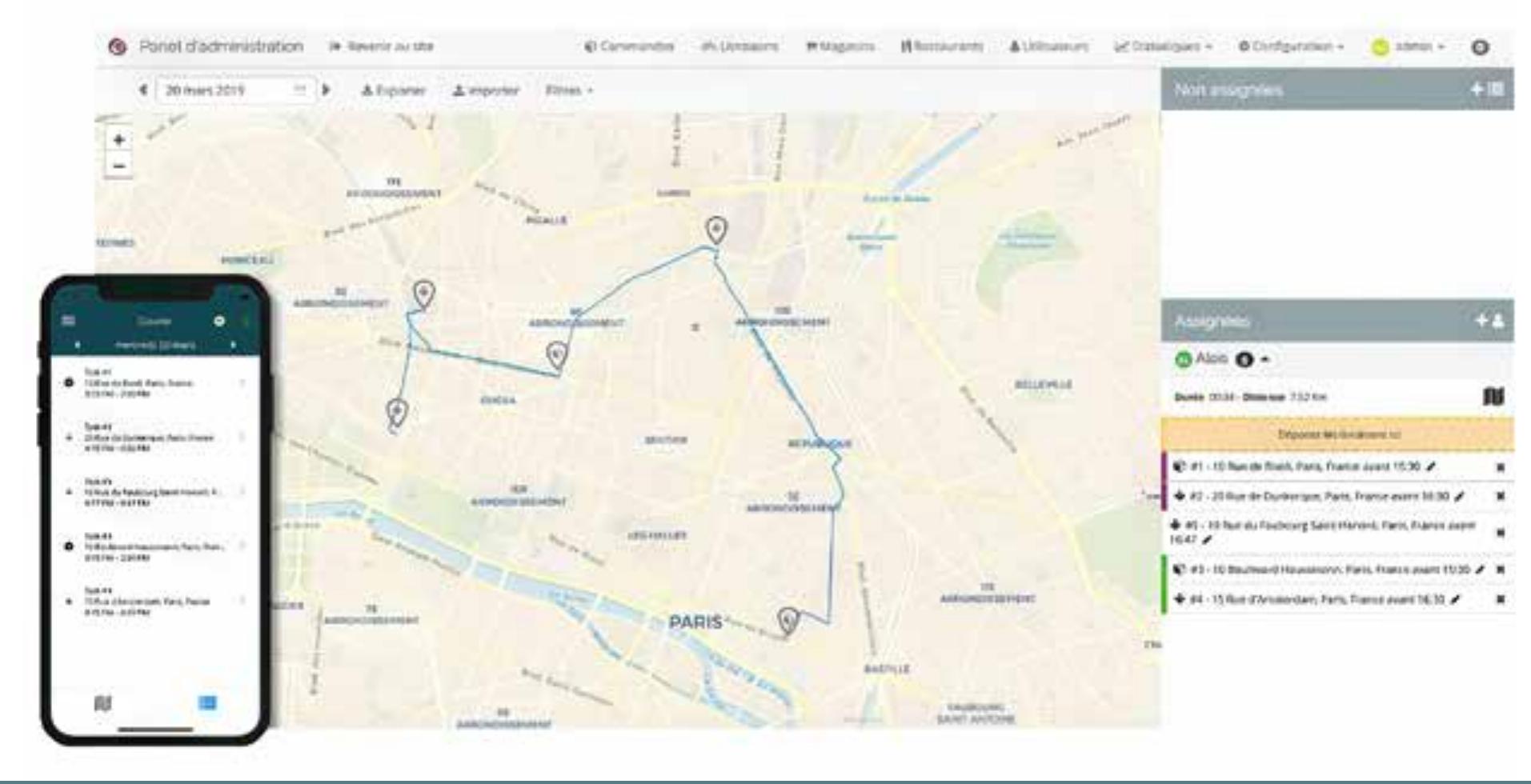 CoopCycle is an informal federation of more than 67 bike delivery cooperatives spanning the globe (Spier, 2022). Formally, CoopCycle is a French-based association of volunteers who de- velop open-source software for bike delivery e-logistics and services in the cooperative sector. As such, the association/federation provides the institutional backbone as well as the digital  infrastructure for bike delivery coops across the globe (Figure 3). 