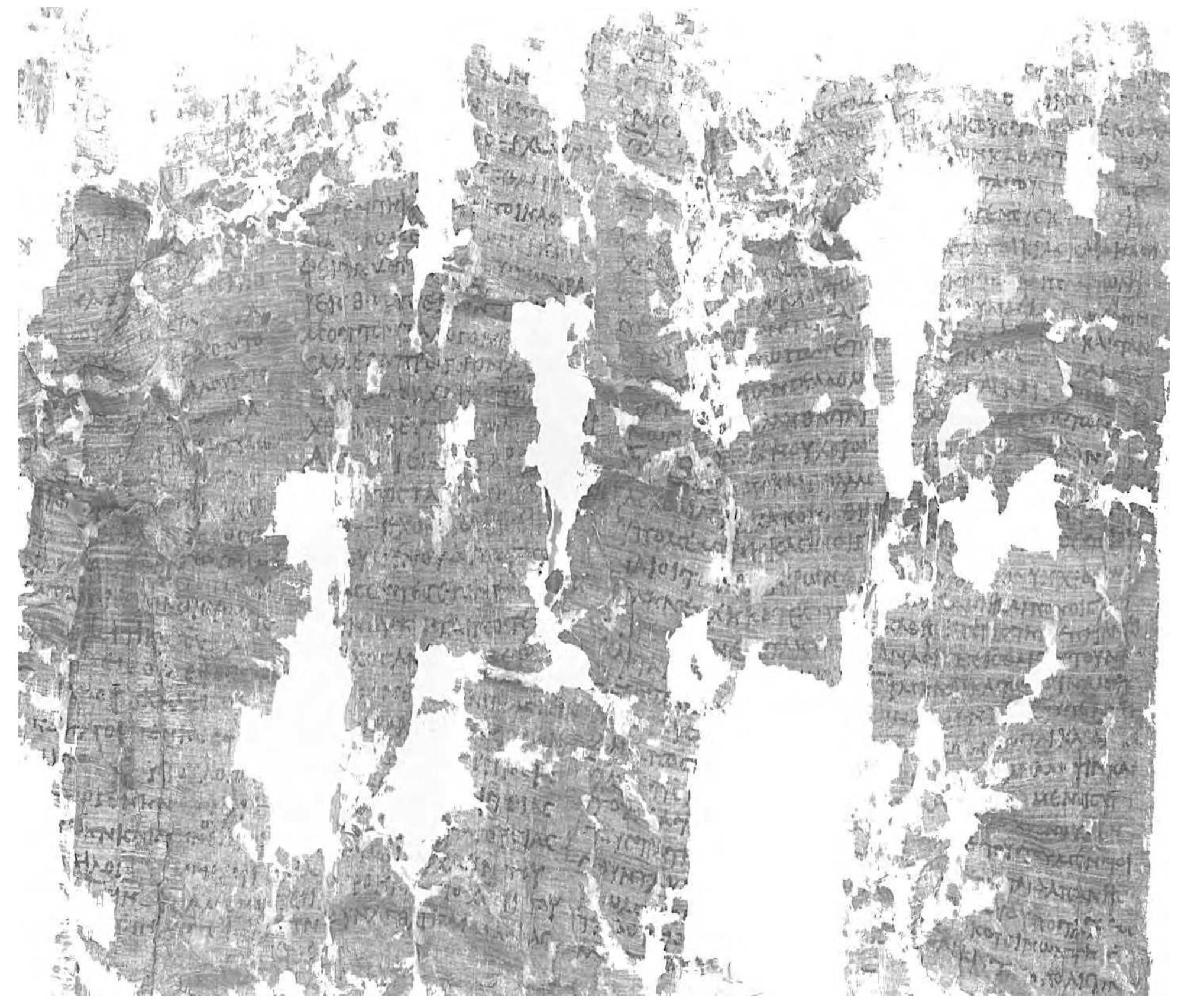 Pl. 3. Rh. 3, P.Herc. 1506, cornice 18 (coll. I-IV). 