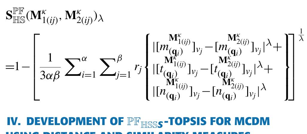 Definition 17: Let (Mii) ,H2) and (M5 (ji) »H2) be two PFusm over Q then the Generalized Weighted Sinitlarity measure Siig(Mi,, Mi dG)! is defined as: 