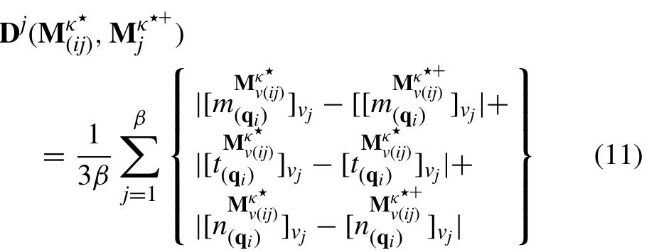 Step 6: We should now calculate the normalised Hamming distance with respect to the positive ideal solution and the alternatives using 