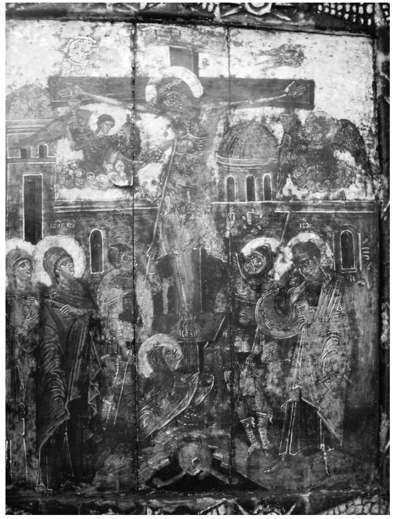FIGURE 12: Lindos, private collection. The Crucifixion, end of the 15"" c. 
