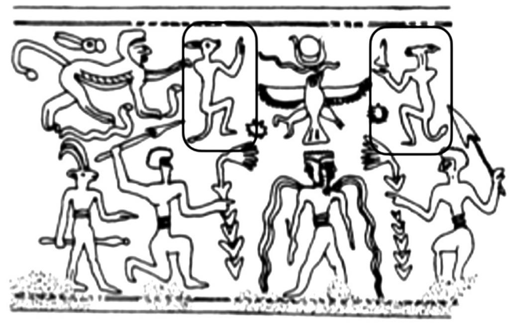 given the location of these seals, it is more likely that the animal is none other than the Caucasian squirrel. The rep- resentation of the squirrel in other media, albeit those that come from the animal’s native range, lends support to our main contention that the “monkeys” of the Sulaymaniyah tablet are in fact Caucasian squirrels. 