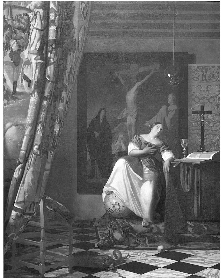 Fig. 17 J. Vermeer, Allegory of the New Testament (ca. 1669— 72) 