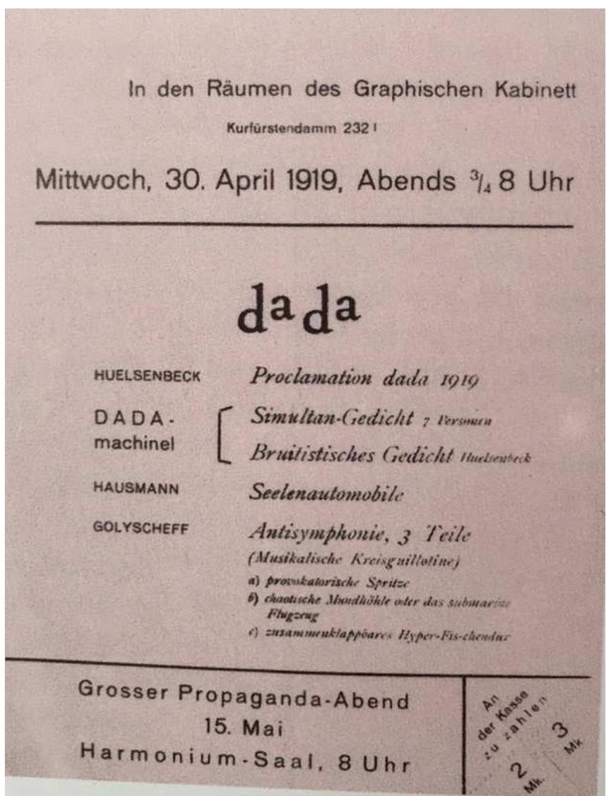 Figure 5 - from Dada and Music: Tackling Musical Conventions