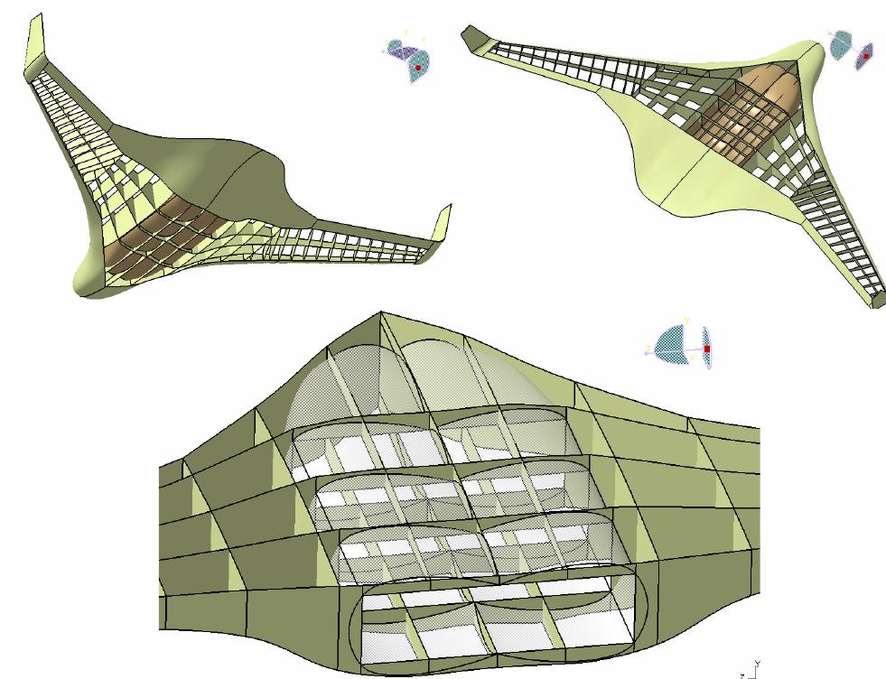 (PDF) BWB military cargo transport fuselage design and analysis