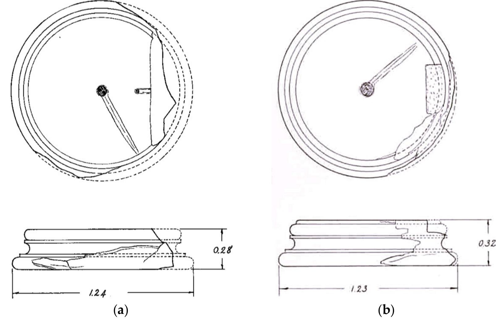 (a) column base (a-1282), drawing (after [16], 186, figure