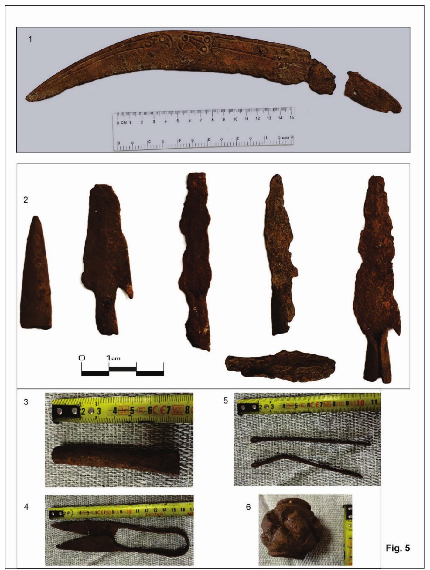 The missing link. The sica-type dagger from Sighistel, Bihor  Dacia Crisius). / 1. The condition of the dagger from Sighistel at the time 