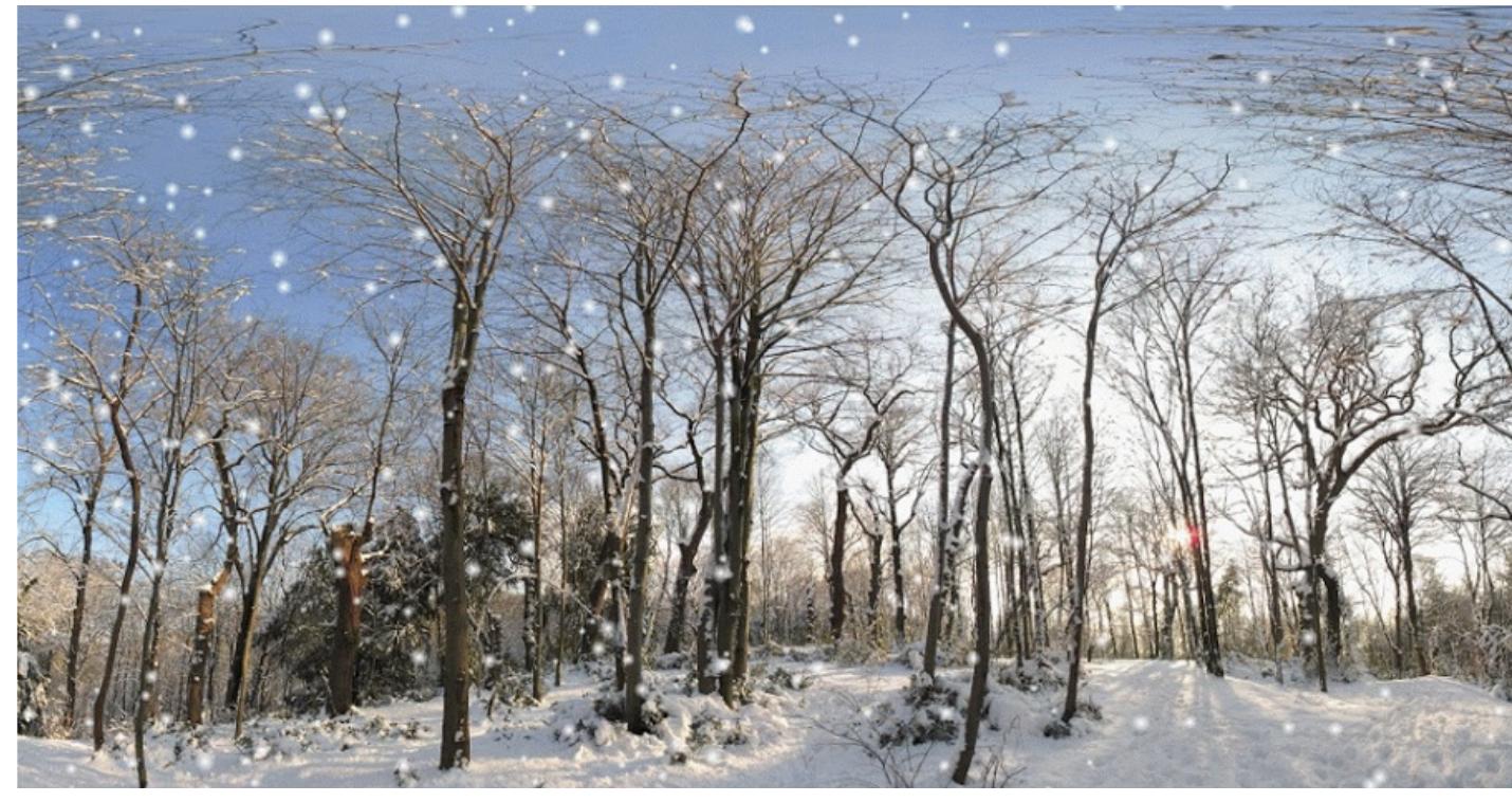 Fig. 4 - Snow scene  Most of these activities might help the participants to gain some basic knowledge on music and musical instruments, the history of the music start- ing from the earliest times. They would also consider the instruments, the needs of humanity and the function of music throughout the ages of hu- manity. However, at the moment, listening skills are not related only to the instruments but listening sub-skills as well. In order to raise an awareness on listening skills and many different sub-skills, we may refer to some gifs or enjoyable scenes that they may be engaged (https://makeagif.com/gif/  mickey-mouse-get-a-horse-fr  ozen-short-h78UUt). They may try to voice it  and this activity is meant to test their creativity as well as the first attempts to make up meaning with the visuals. It would flourish their estimations regarding the aesthetic harmony and bridging the gap between the mean- ing and music to accompany the provided visuals. It is necessary to evaluate the efforts of all the musical suggestions of the participants to voice these visuals. The same visuals could be voiced in different ways and even if they  do not agree on the mood of t  he voice, this might be a great point of discus-  sion. We may even open up a competition to be chosen with the votes of the  participants. We may choose of the common trends. With t  any three or four of them to act as the choice nis activity, we may activate their imagination  and knowledge and a democratic participation and collaboration to respect each other’s creativity and choices. We may also raise their awareness for dif- ferent sounds or ways of music making. This activity might also be evaluated as an experience for making a guess for film scenes, triggering imagination  and creativity. 