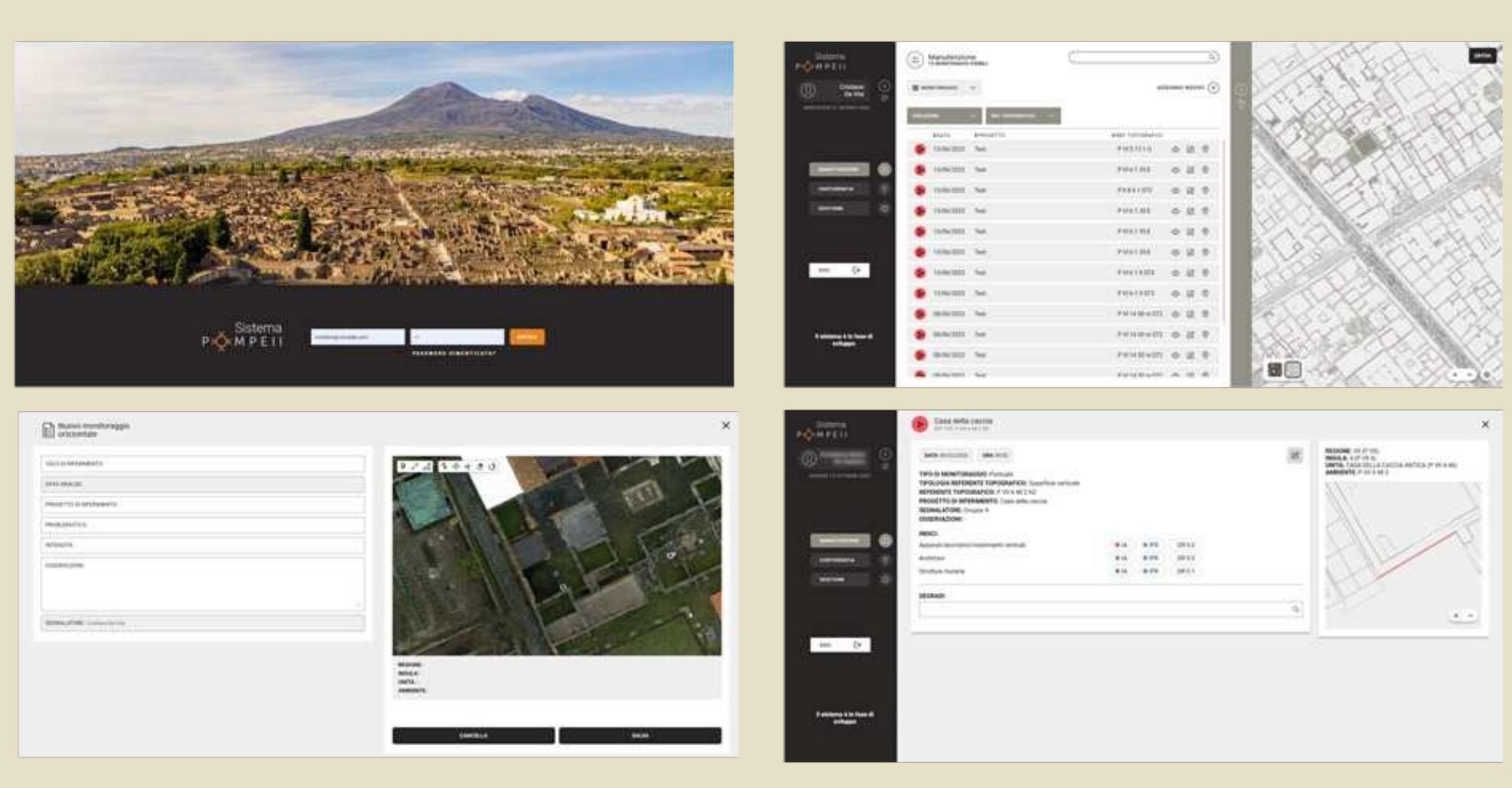 Figure 7. Survey plan for the acquisition of orthophotos of the Park via drone.  Figure 8. Web-based software for Local Assessment Level. 