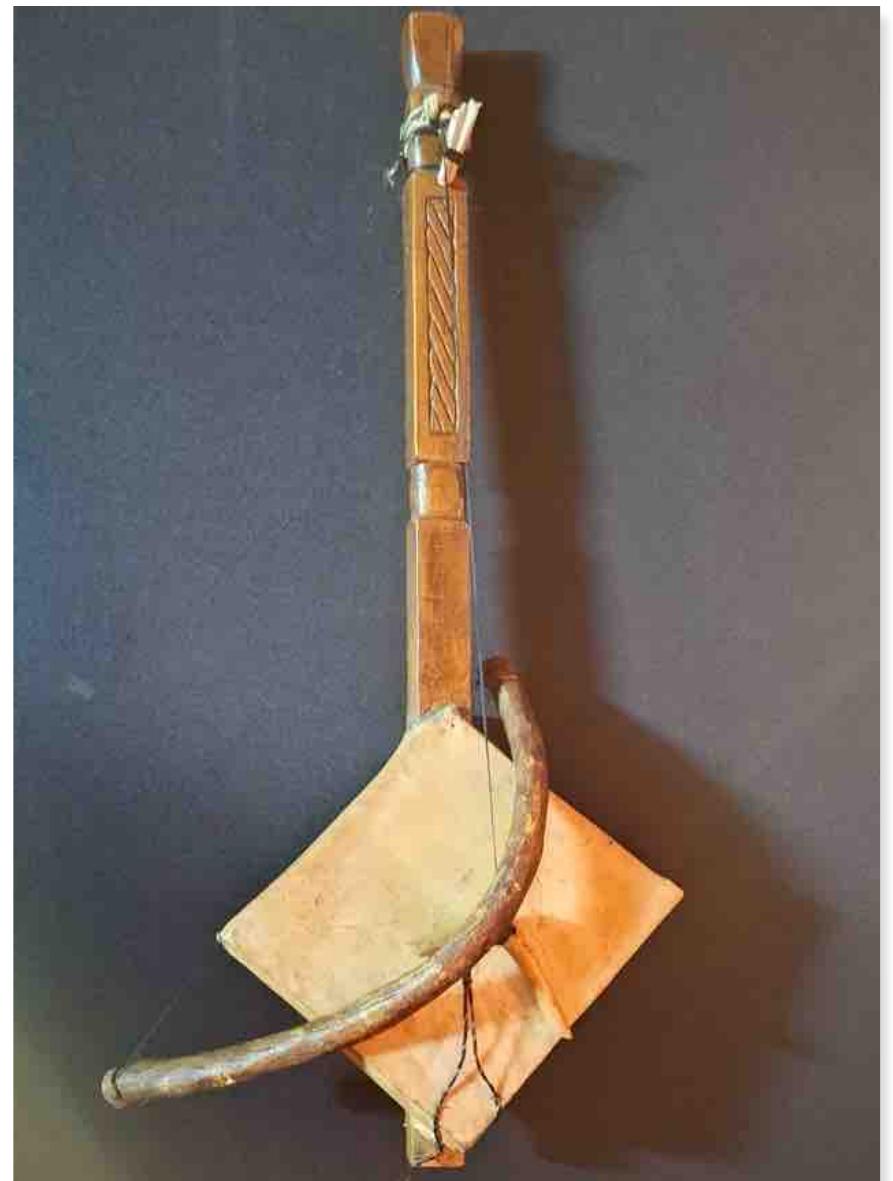 Figure 10 - The musical instruments of the Ethnological