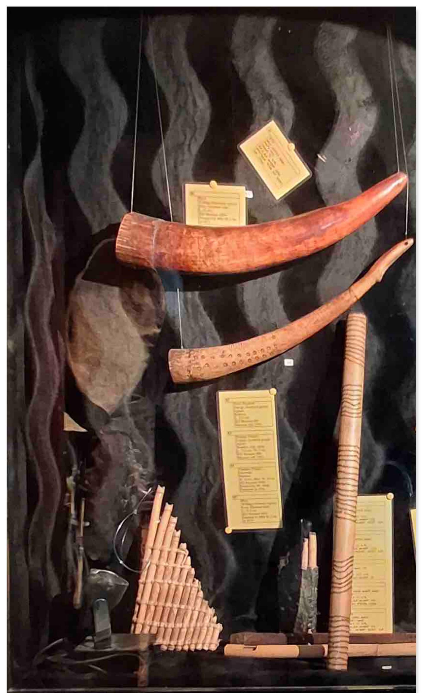Figure Instrument Figure 14 - The musical instruments of the Ethnological