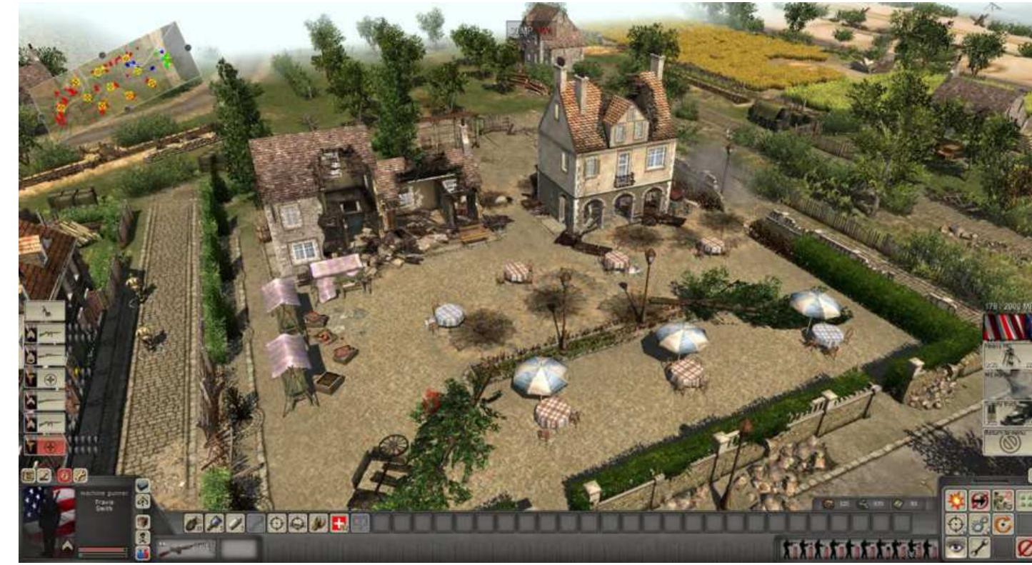 Destruction of civilian objects in men of war: assault squad