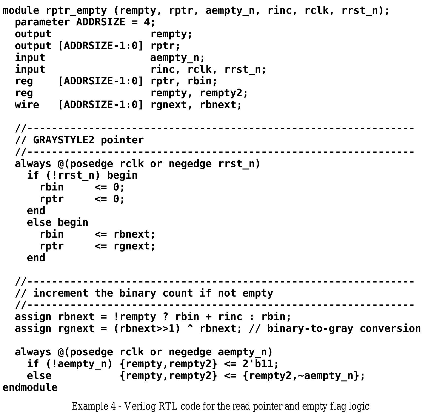 (PDF) Simulation and Synthesis Techniques for Asynchronous FIFO Design ...