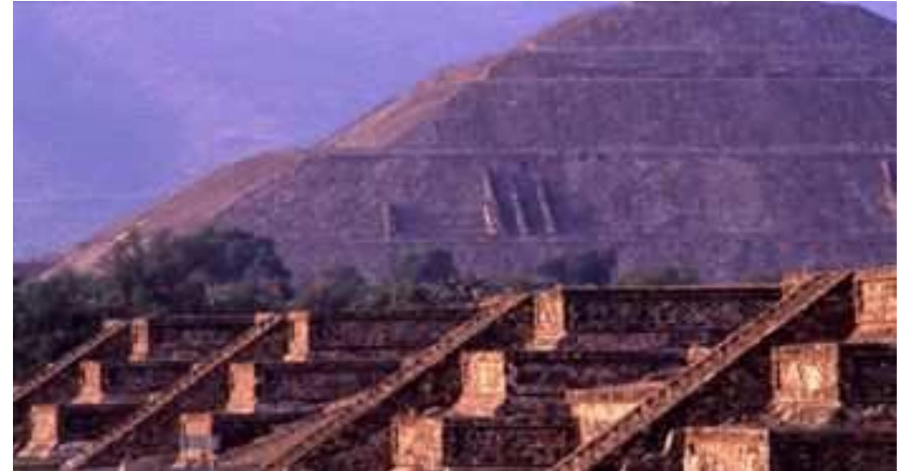 FIGURE 1. Pyramid of the Sun from Avenue or Street of the Dead, Teotihuacan, Mexico. Photo: lvan Quinones. 
