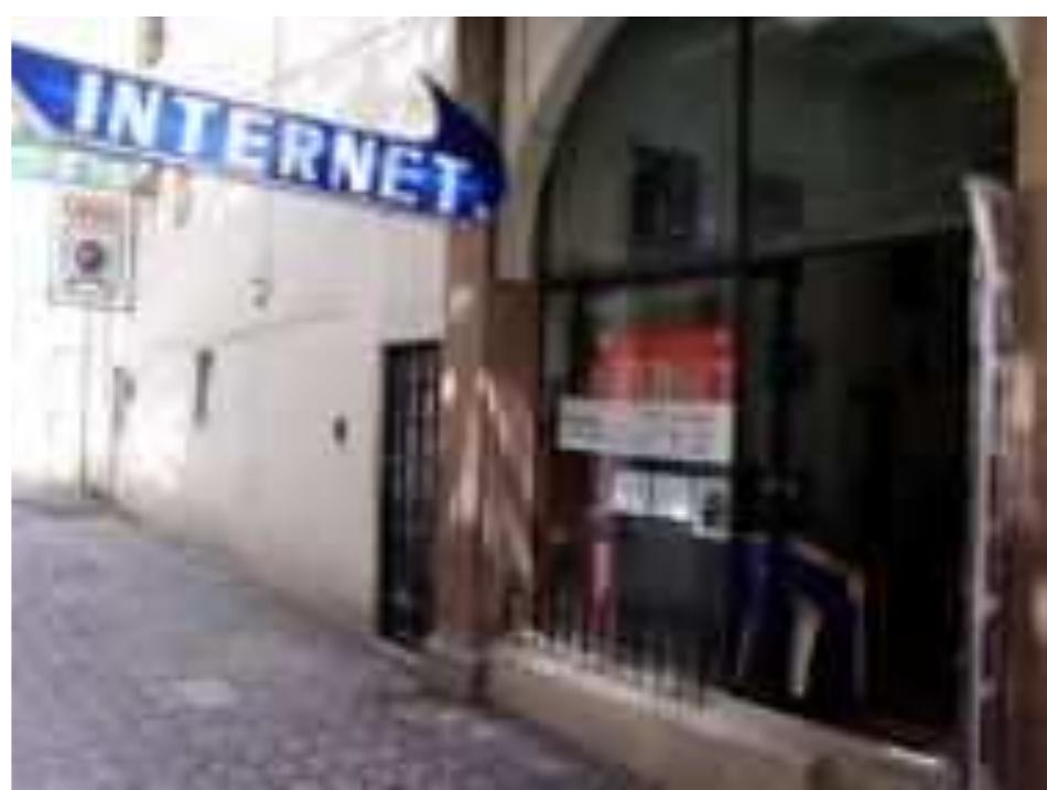 FIGURE 12. A popular Internet café off of the main plaza in San Juan de Teotihuacan. At the time of the project there were three Internet cafés in San Juan, but the proprietor of this café, a 24- year-old computer engineer, hopes several new cafés will be opened in the coming year. Photo: Timothy Webmoor.  Material for the project, such as audio interviews, statistical graphs, and digitized, completed question- naires, was placed upon a wiki hosted on a server at Stanford, which is accessible in the expanding Internet cafés in three of the five pueblos (Figure 12). While I still invariably serve as form and content manager of the project, all material is stored as a digital archive on 