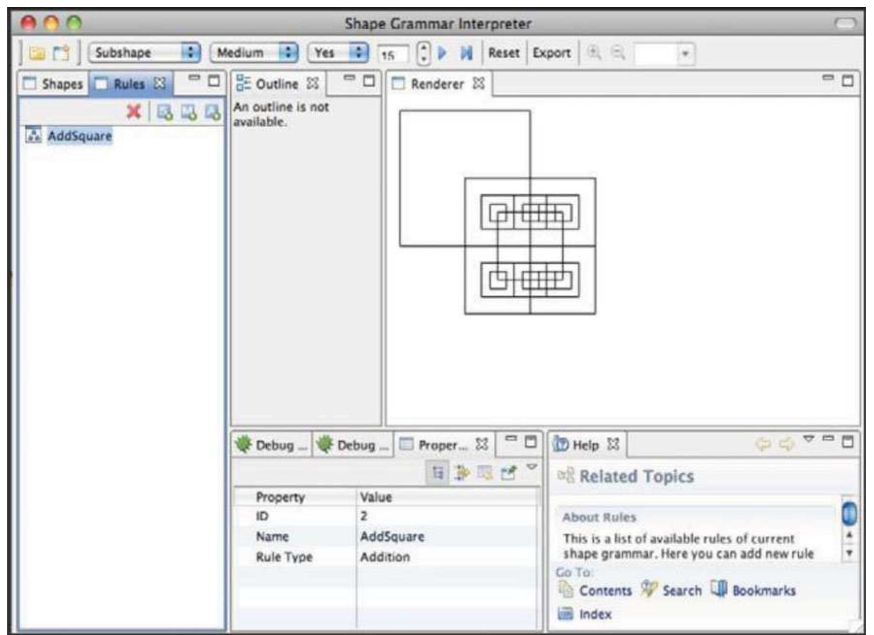A screenshot from the sgi(2) system. reprinted from “shape