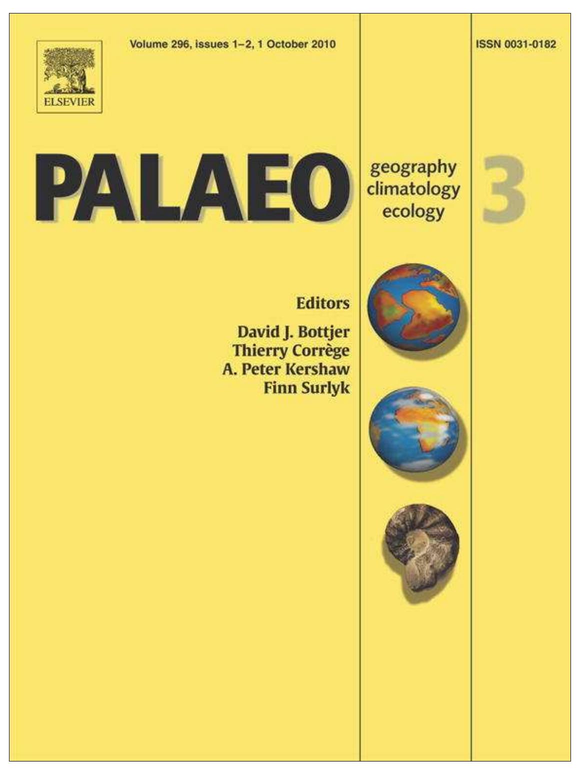 This article appeared in a journal published by Elsevier. The attached  copy is furnished to the author for internal non-commercial research  and education use, including for instruction at the authors institution and sharing with colleagues.  Provided for non-commercial research and education use. Not for reproduction, distribution or commercial use. 