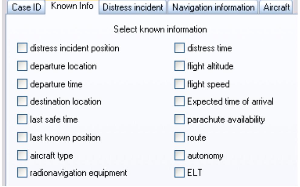 Figure 3: Incident information 