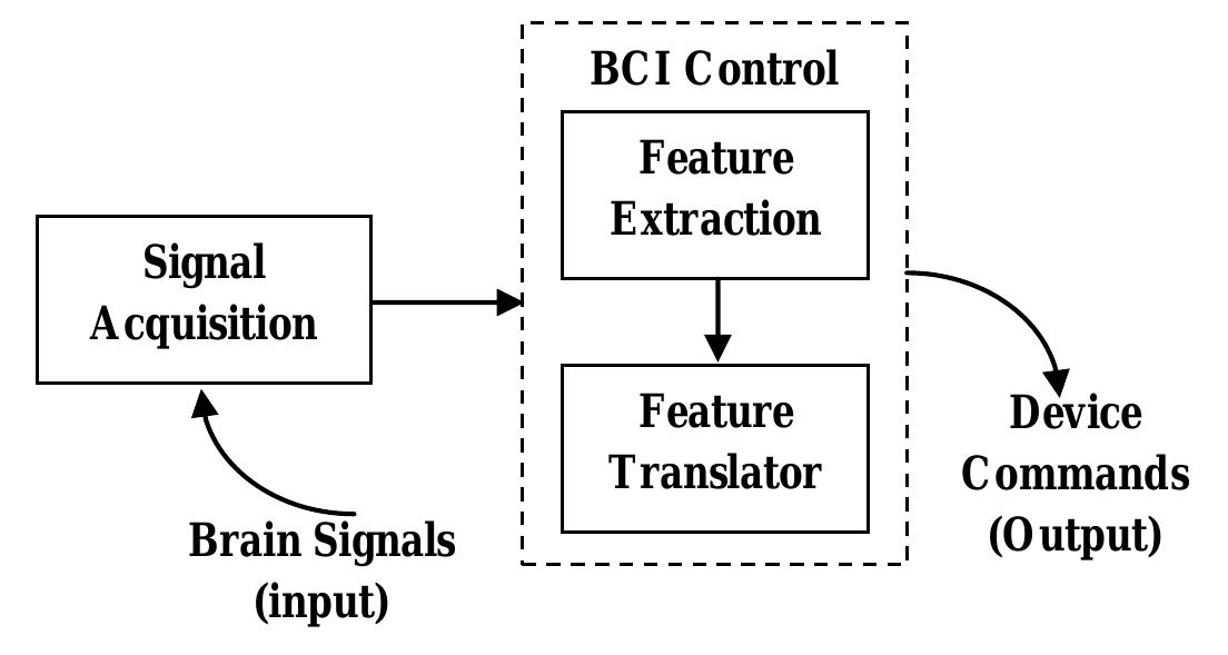 Basic diagram of bci system since 1924 when berger recorded