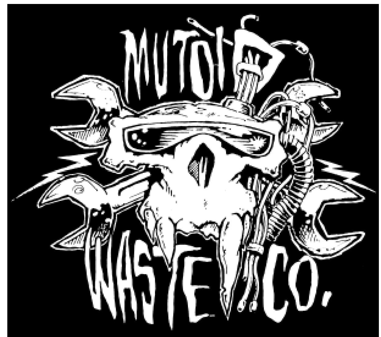 Muto SKULL & Cross SPANNERS BY ALEX WRECK