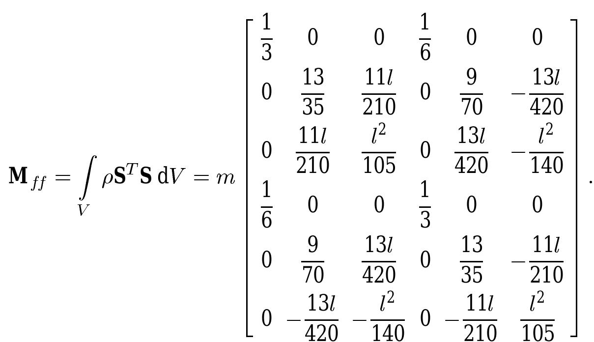 Which is the exact mass moment of inertia of the beam, and m