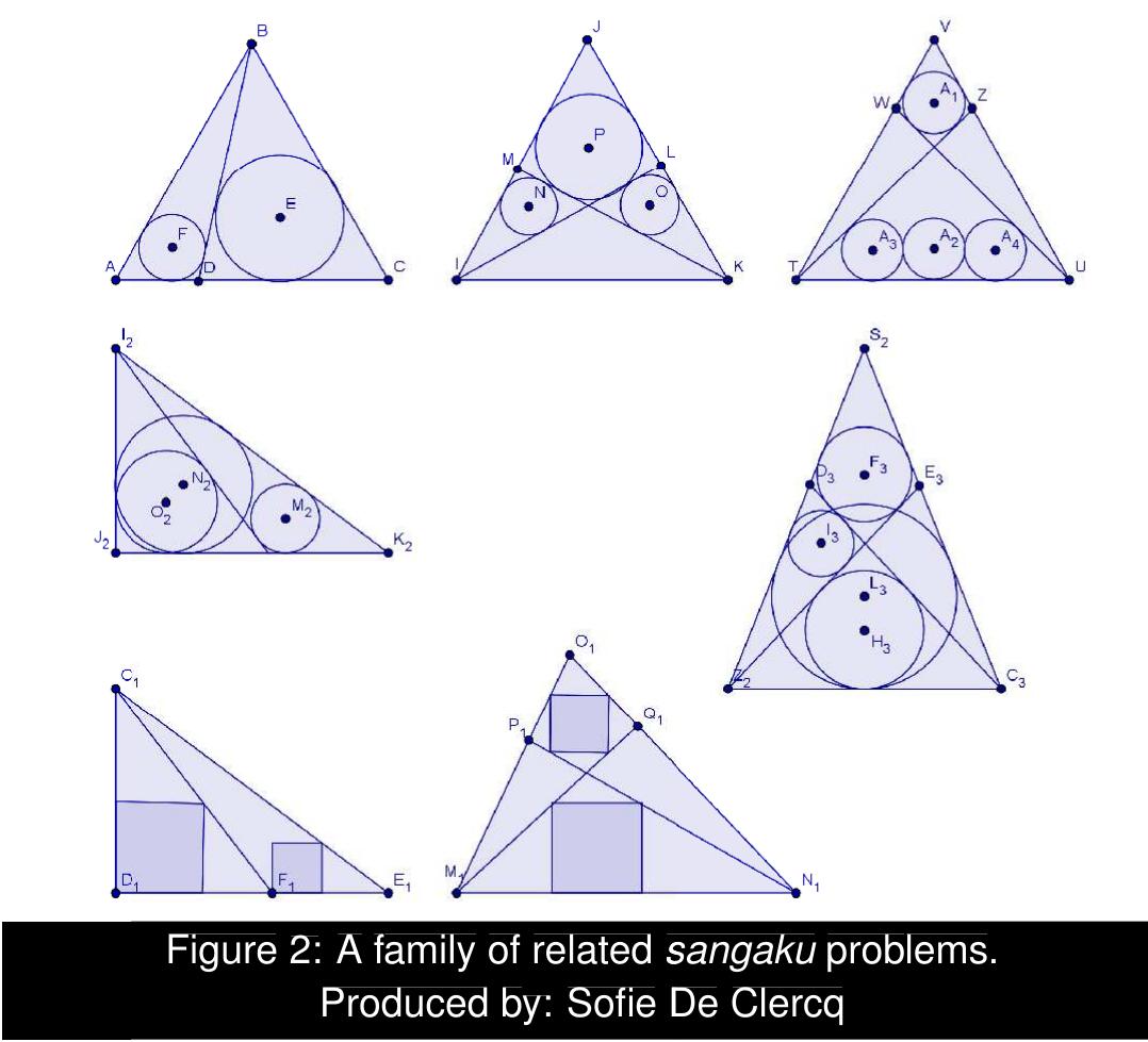 Japan Sangaku Math Problem (PDF) Sangaku: The Mathematics of Traditional Japanese Votive Tablets