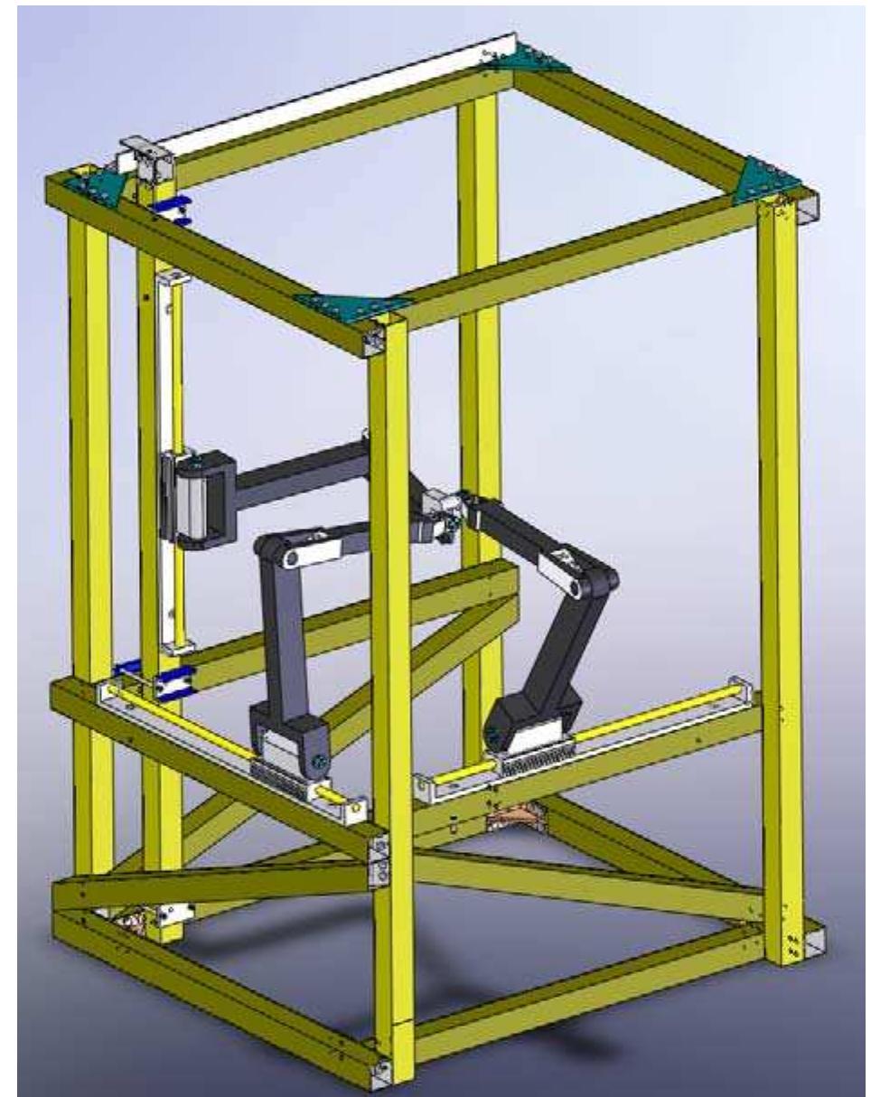 The 3-dof parallel robot ig3pr shown in fig. 1, consists of