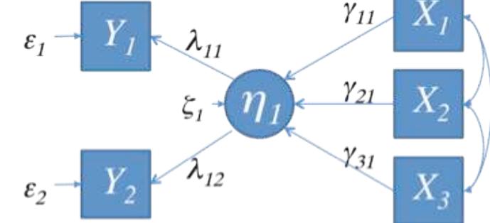Rrr Approach Multiple indicator multiple cause model (mimic). a armed: