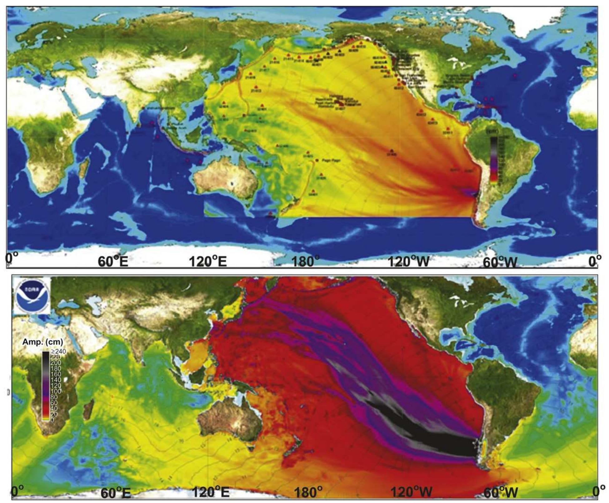 Monstrous tongues of energy blasted by the chilean 2010, m
