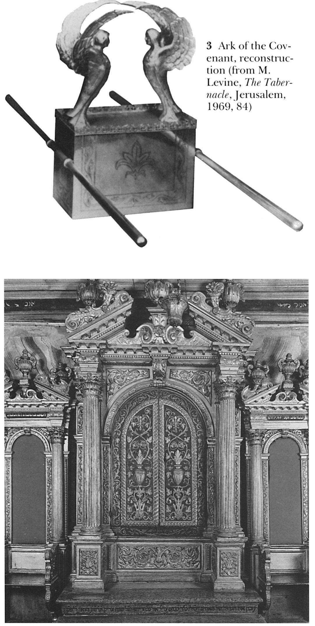 4 Synagogue Ark, Scuola Grande Tedesca, Venice (from R. Curiel and B. D. Cooperman, The Venetian Ghetto, New York, 1990, 49) 