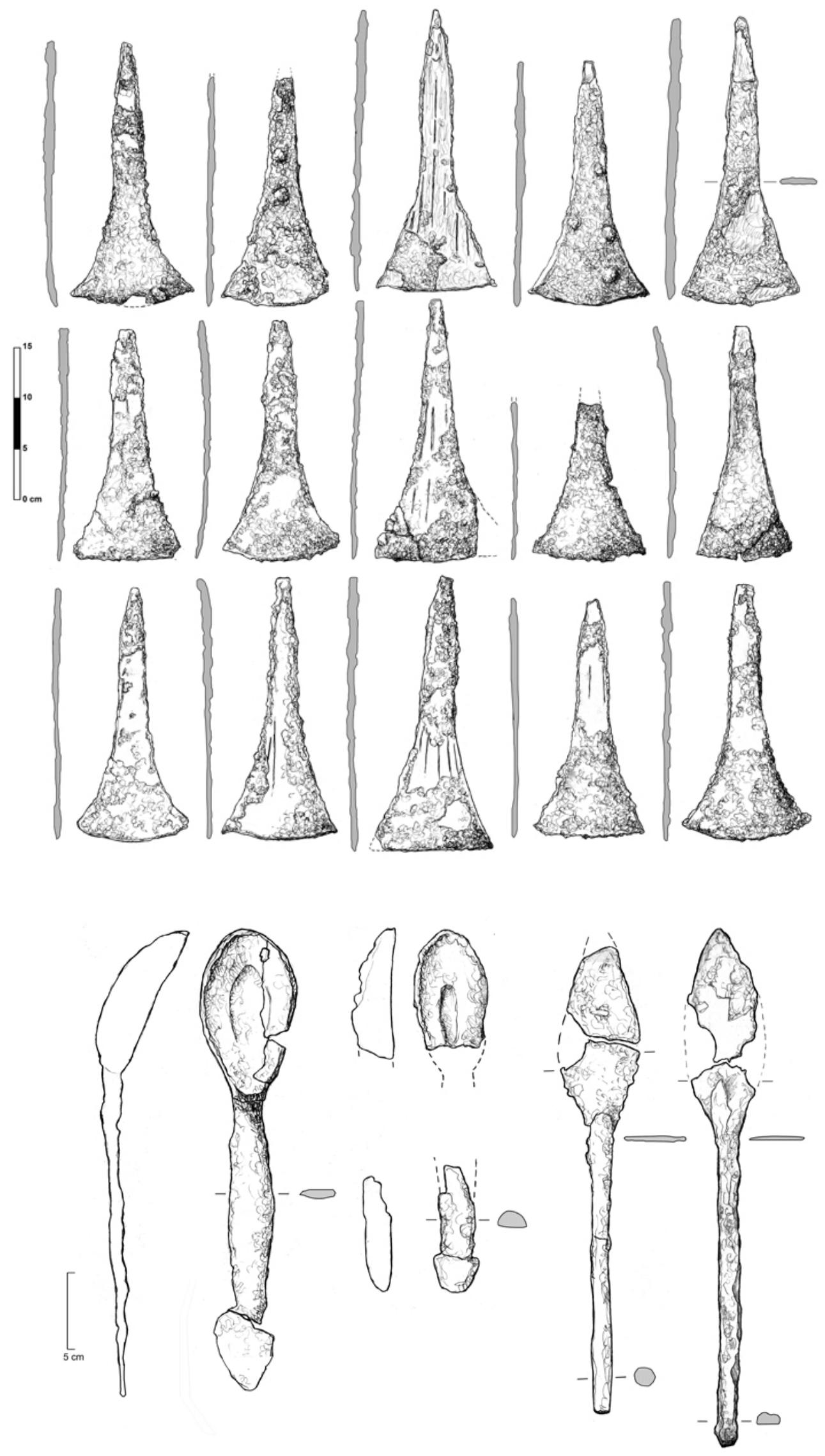 Figure 21 - Early Iron Age burials from Equatorial Guinea: