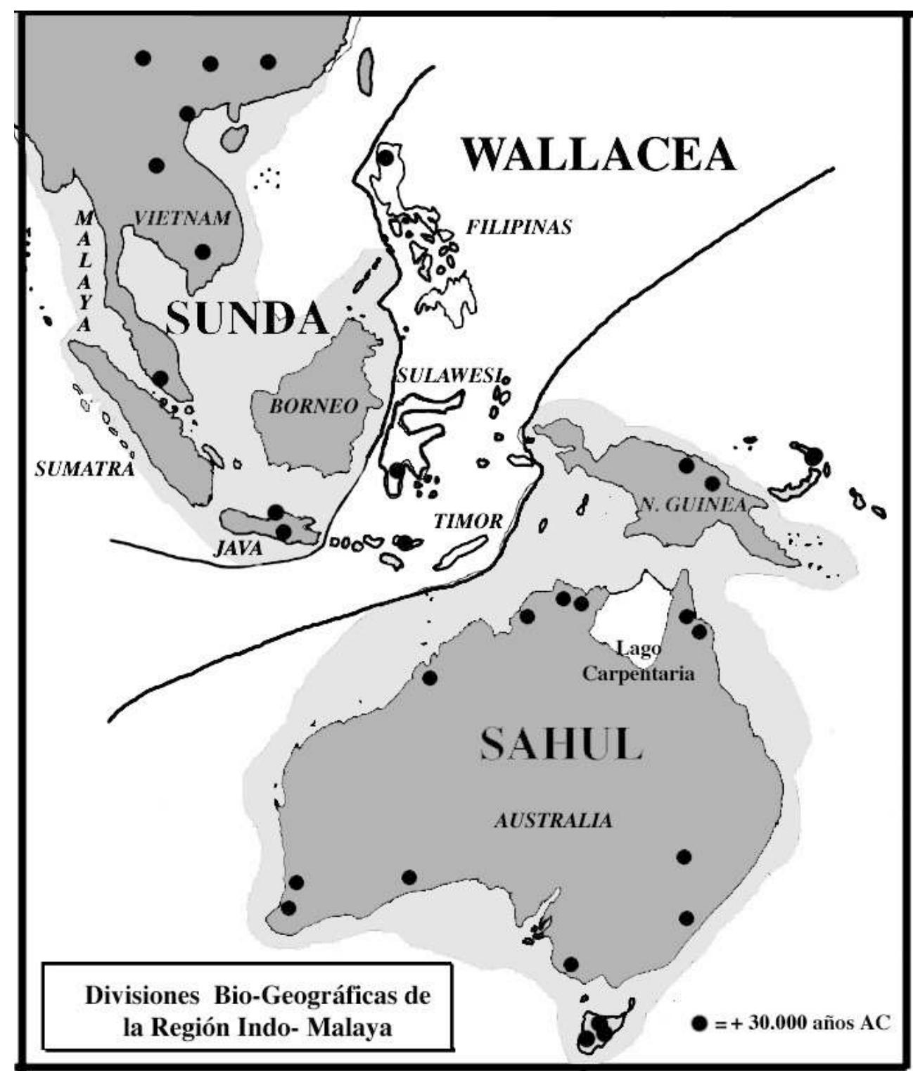 Papua new guinea and australia, were first settled by humans