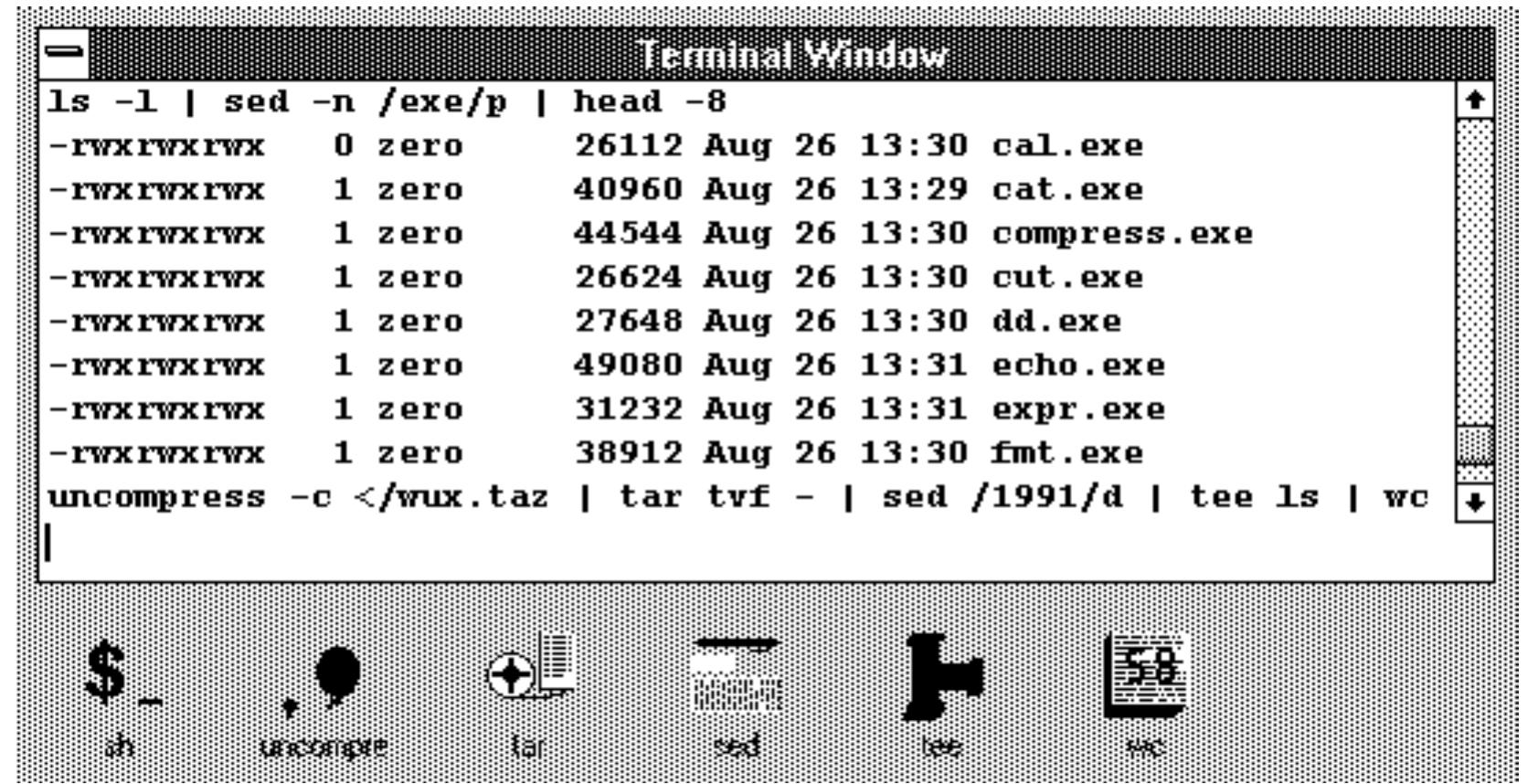 (PDF) Wux: Unix tools under windows