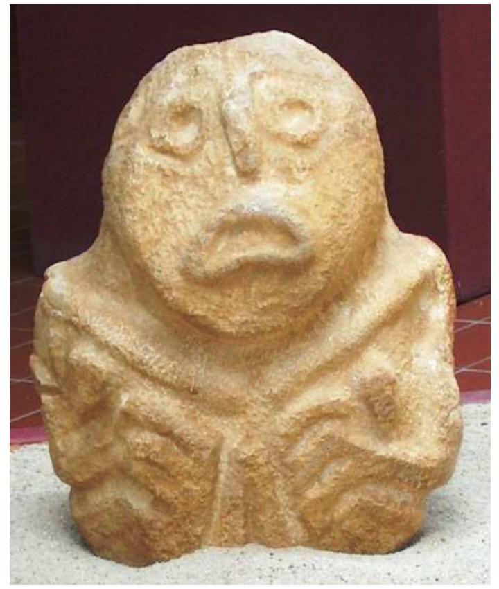 Mesolithic stone sculpture from lepenski vir (photo: j.