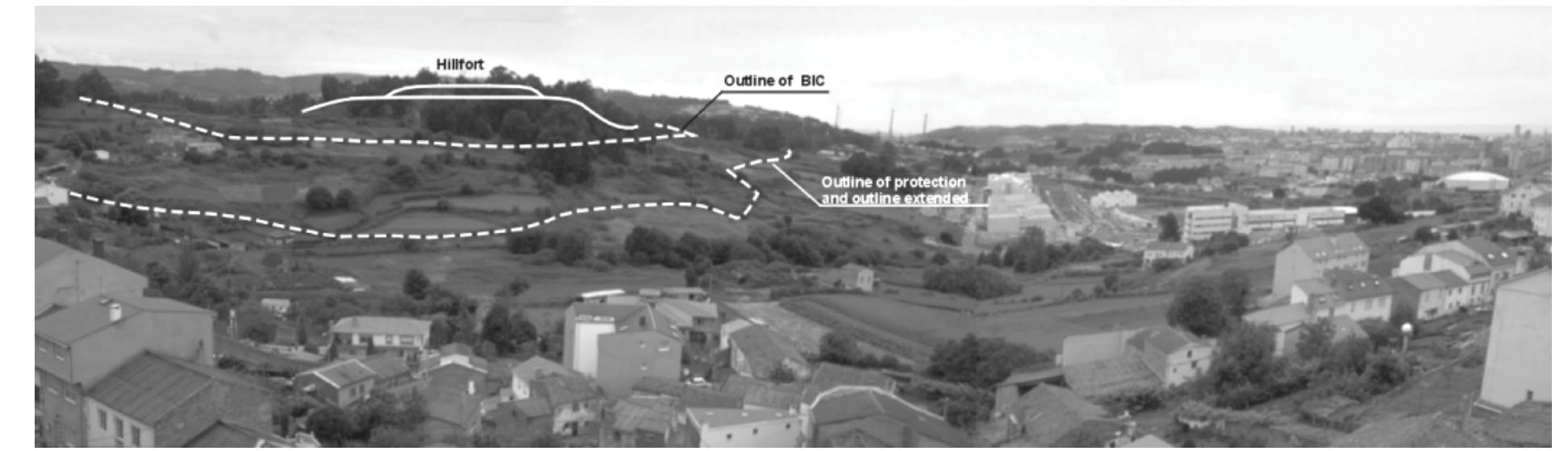 Figure 3. View of Elvifa hillfort, actually 