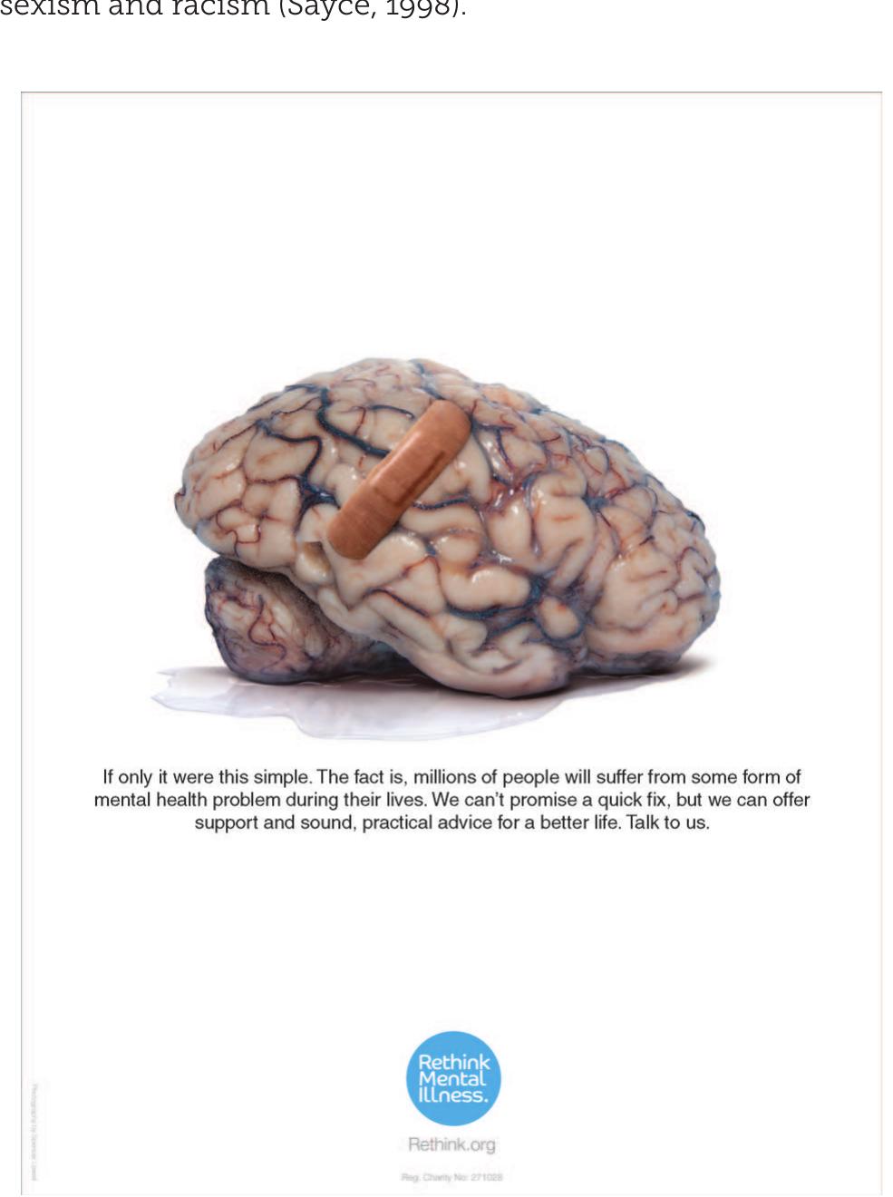 This poster was part of an advertising campaign by a uk