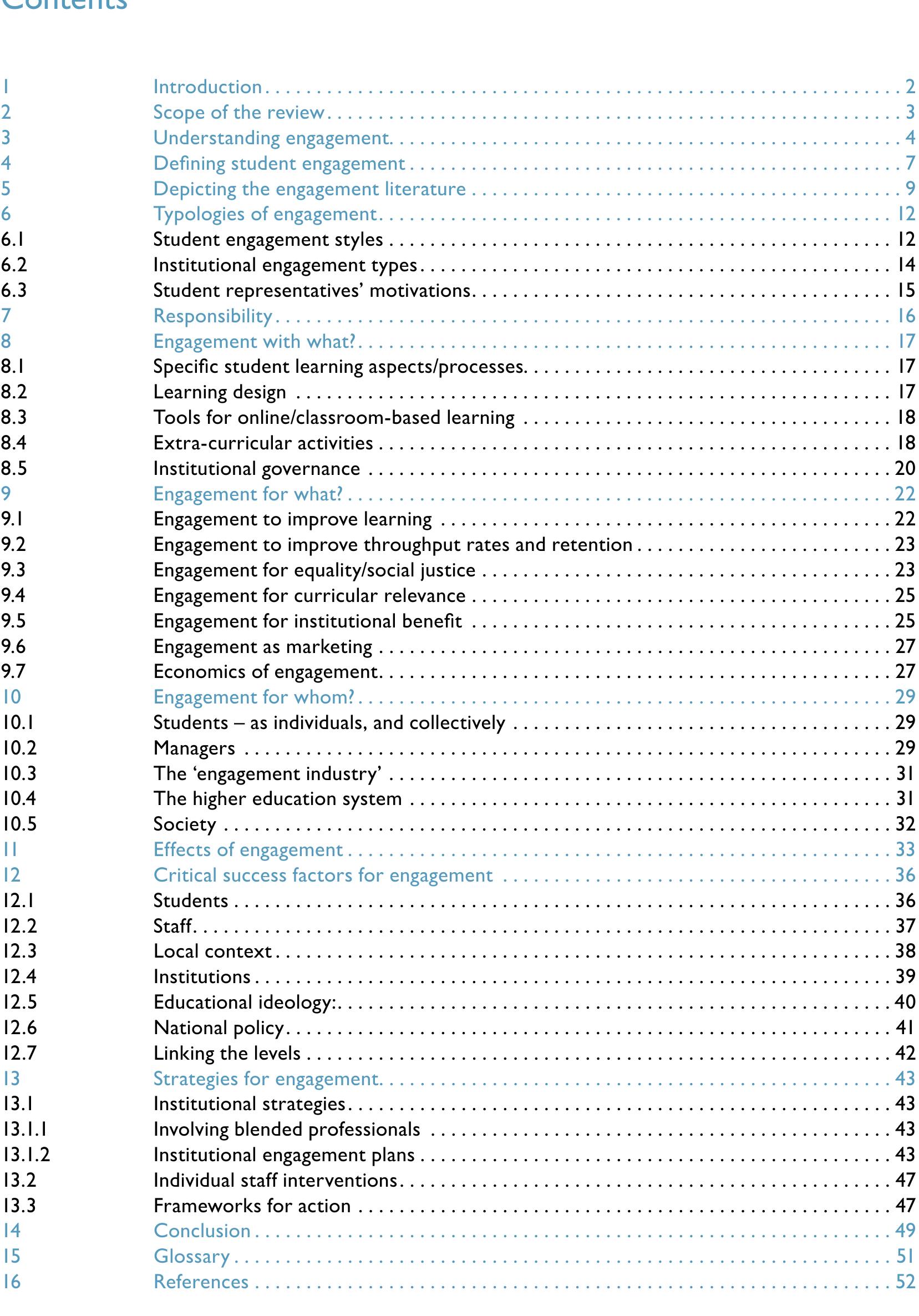 (PDF) Student engagement literature review