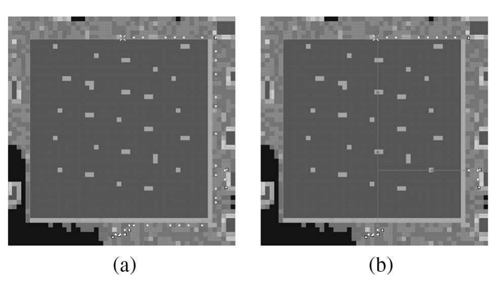 Maze Rote Imlustration of the different routes obtained with the