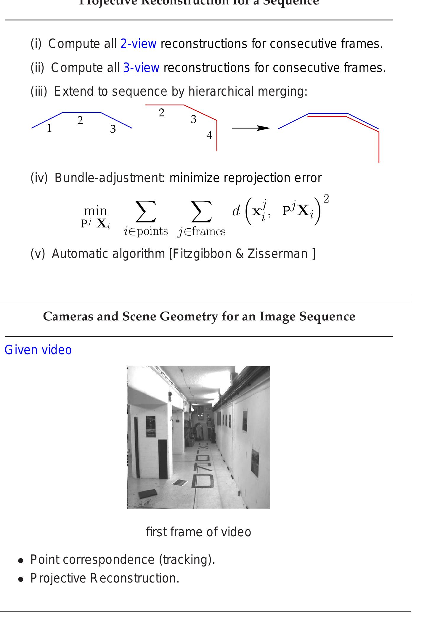 Figure 52 - Multiple view geometry in computer vision