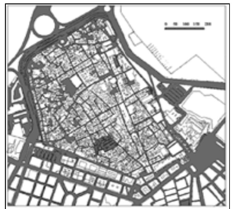  7 28 Tripoli Old Town Open Spaces Shown In Black