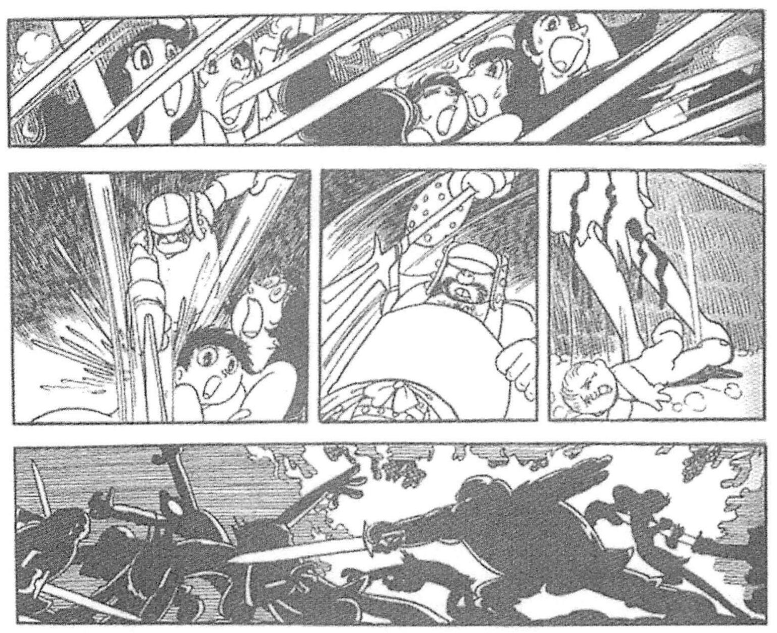 Figure 2.2 Women and children as victims. TOMZ 201: 43, © Tezuka Productions. 