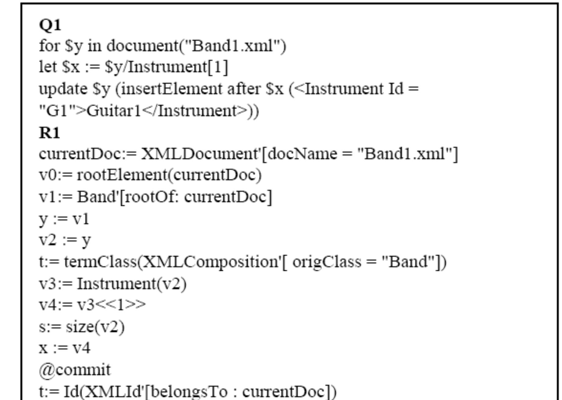 (PDF) Updating XML Documents without Breaking their Validity