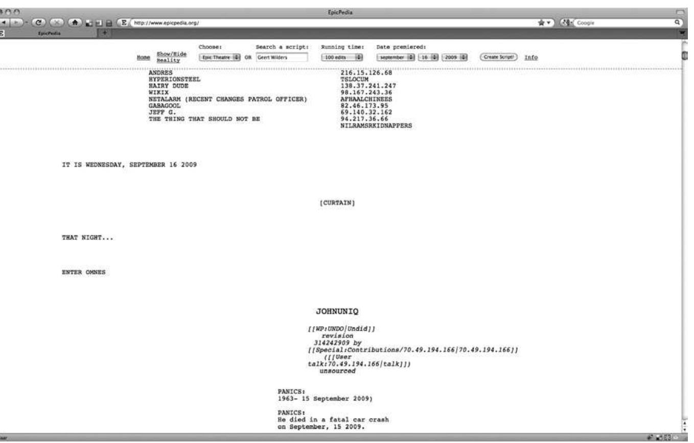 Figure 3: Epicpedia screenshot 