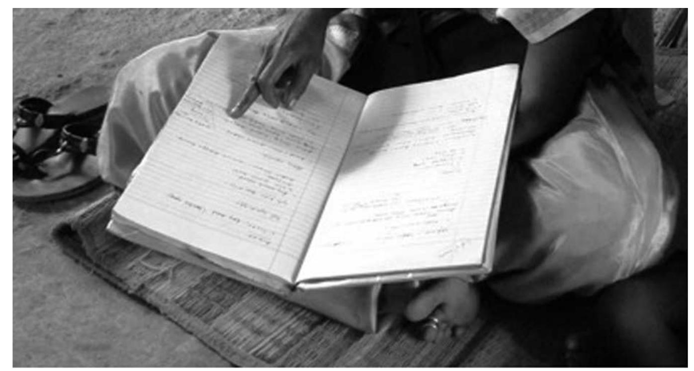 Figure 3. The notebook (photo by author). 