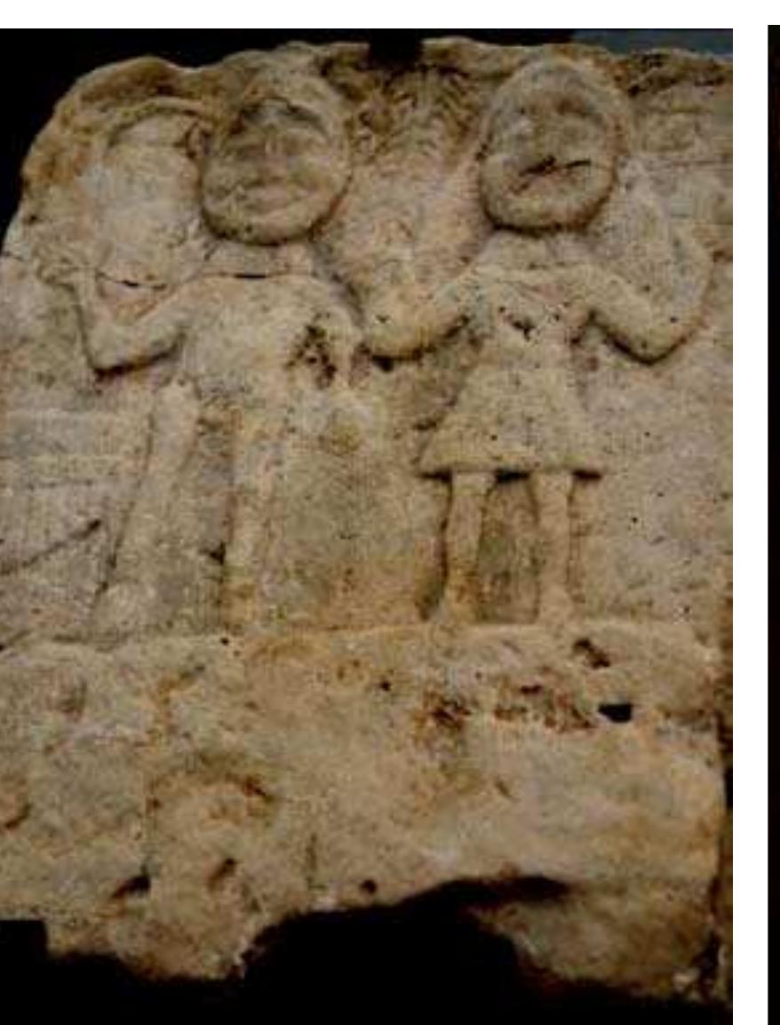 Fig. 2 — Relief of Silvanus from Glamoé, Zemaljski Museum Sarajevo ). Dzino with permission of Zemaljski Museur 