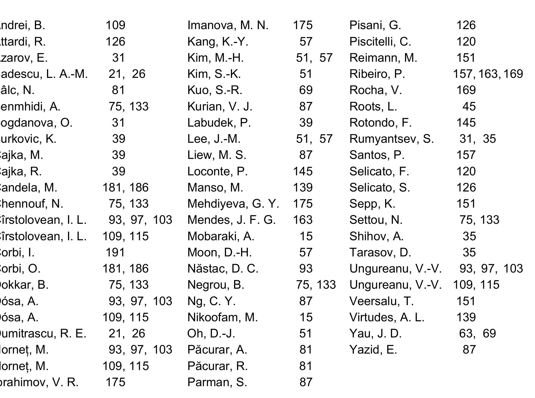 Table 1 - from Recent Advances in Engineering Mechanics,